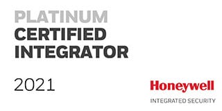 Honewell Integrated Security - Platinum Certified Integrator 2021